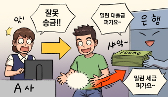 압류계좌에 착오송금된 돈, 돌려받을 수 있을까요?